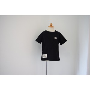 Simva Kids 504-0004-Black W-Pocket Crew S/S