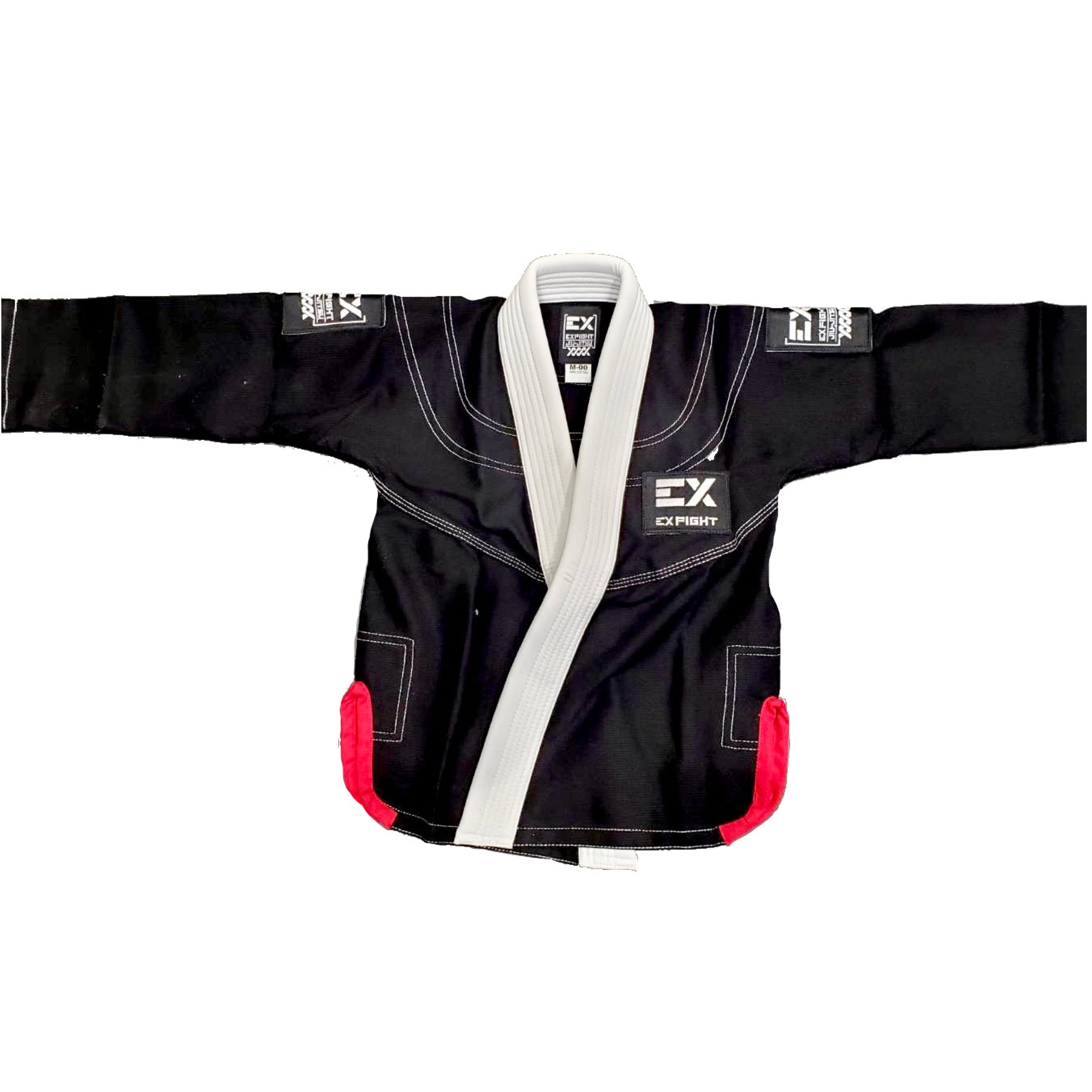 EXFIGHT オリジナル柔術着(上下1SET)／BLACK | EXFIGHT