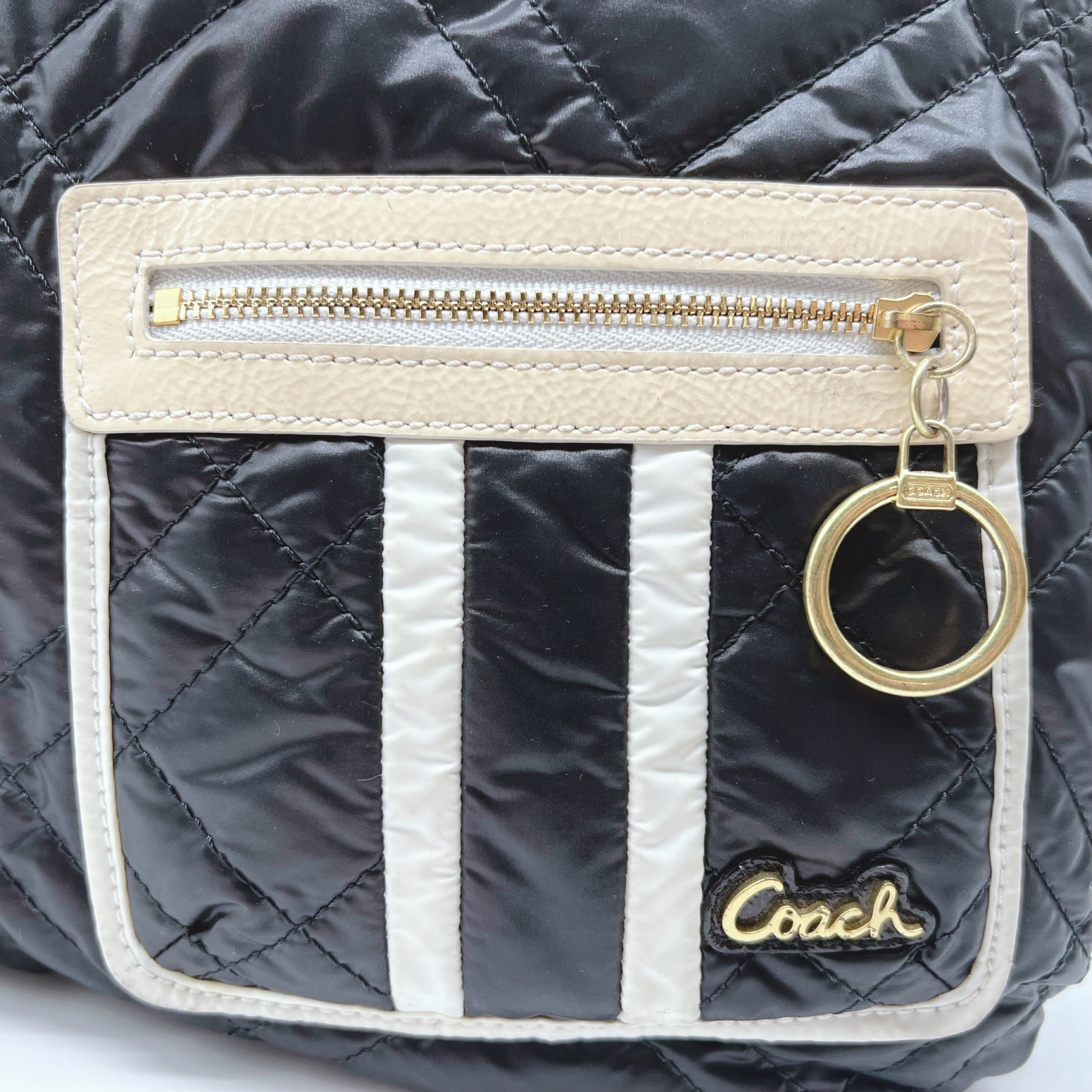 COACH】コーチ ポピー キルティング 2Wayハンドバッグ | Regalia.japan