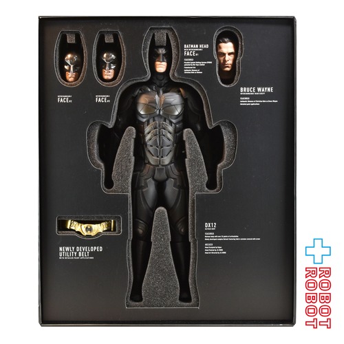 ホットトイズ ムービー・マスターピース DX12 ダークナイト ライジング バットマン 1/6 アクションフィギュア 箱入