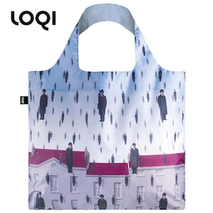 ローキー エコバッグ トート マザーズバッグ メンズ レディース LOQI アート 手提げ 買い物袋 折りたたみ 収納 ポーチ RM-GO