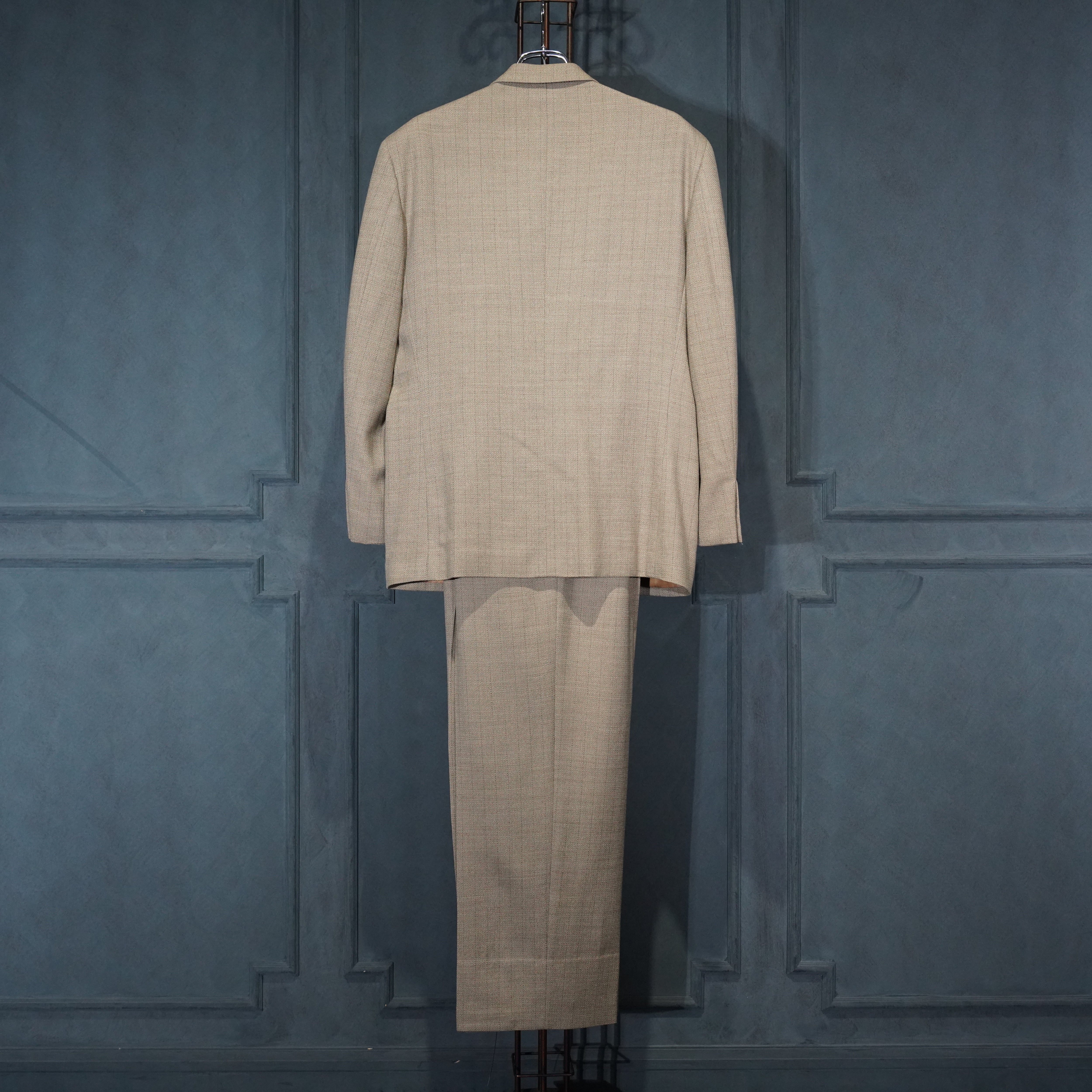 Christian Dior CHECK PATTERNED WOOL SET UP SUIT/クリスチャン