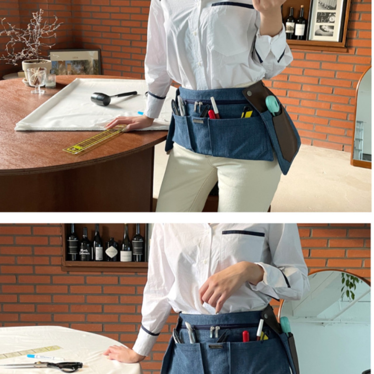 【予約】型紙のみ｜ソーイングエプロン｜One Size｜商用利用OK