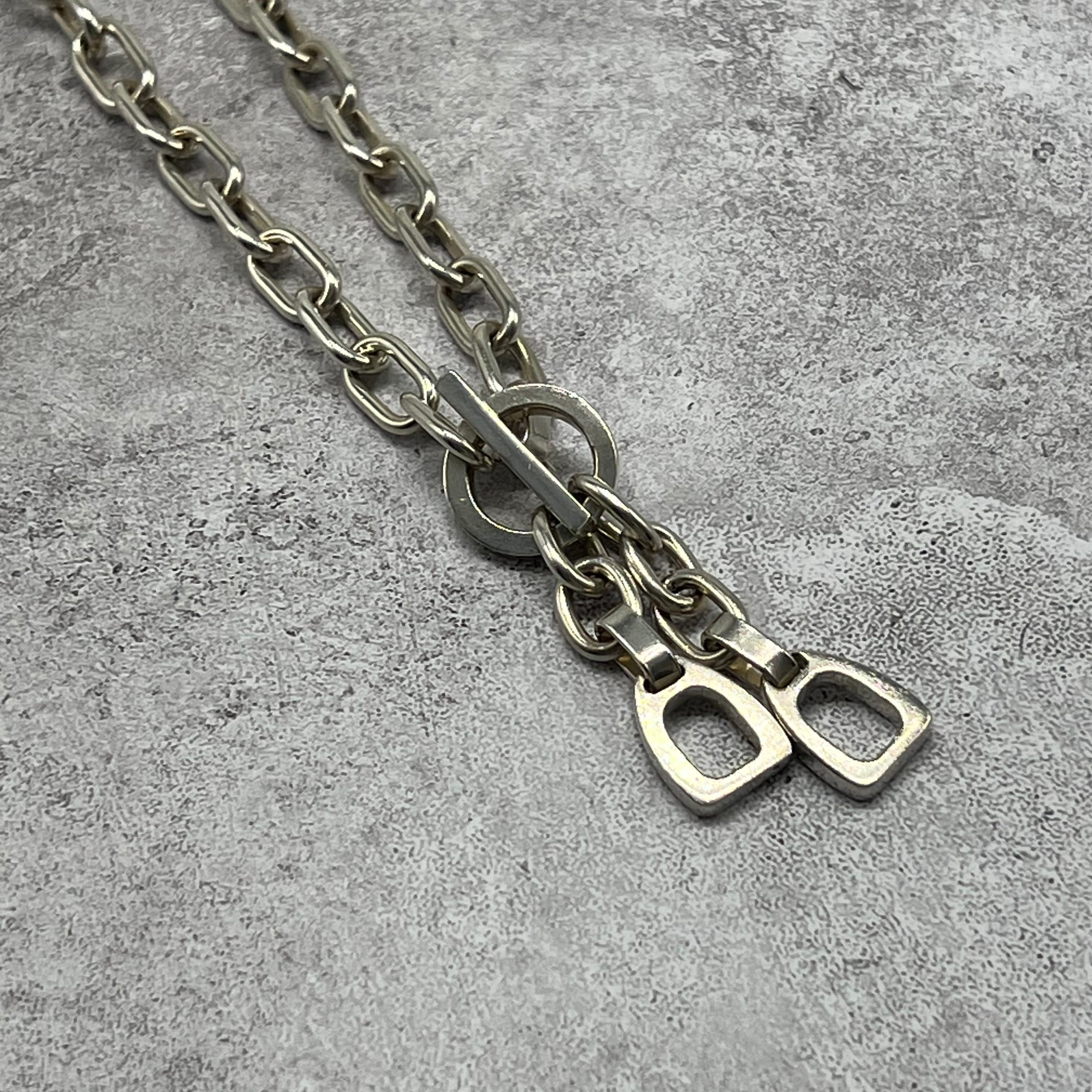 グッチ GUCCI IDプレート オーバルリンクチェーン ブレスレット SV