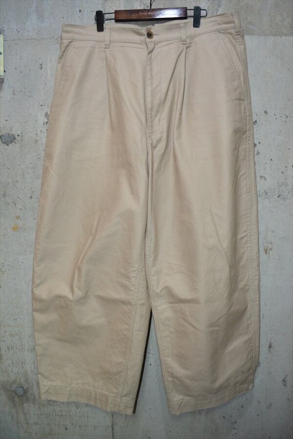 AD2024 25SS バミューダワイドショーツ 黒 ポリエステル comme des