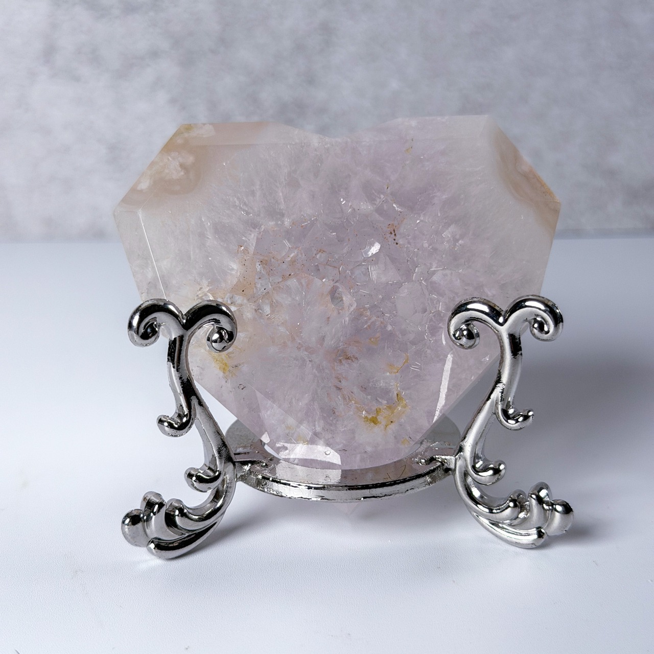 アゲートジオード ハート ＊ Agate ＊ 天然石