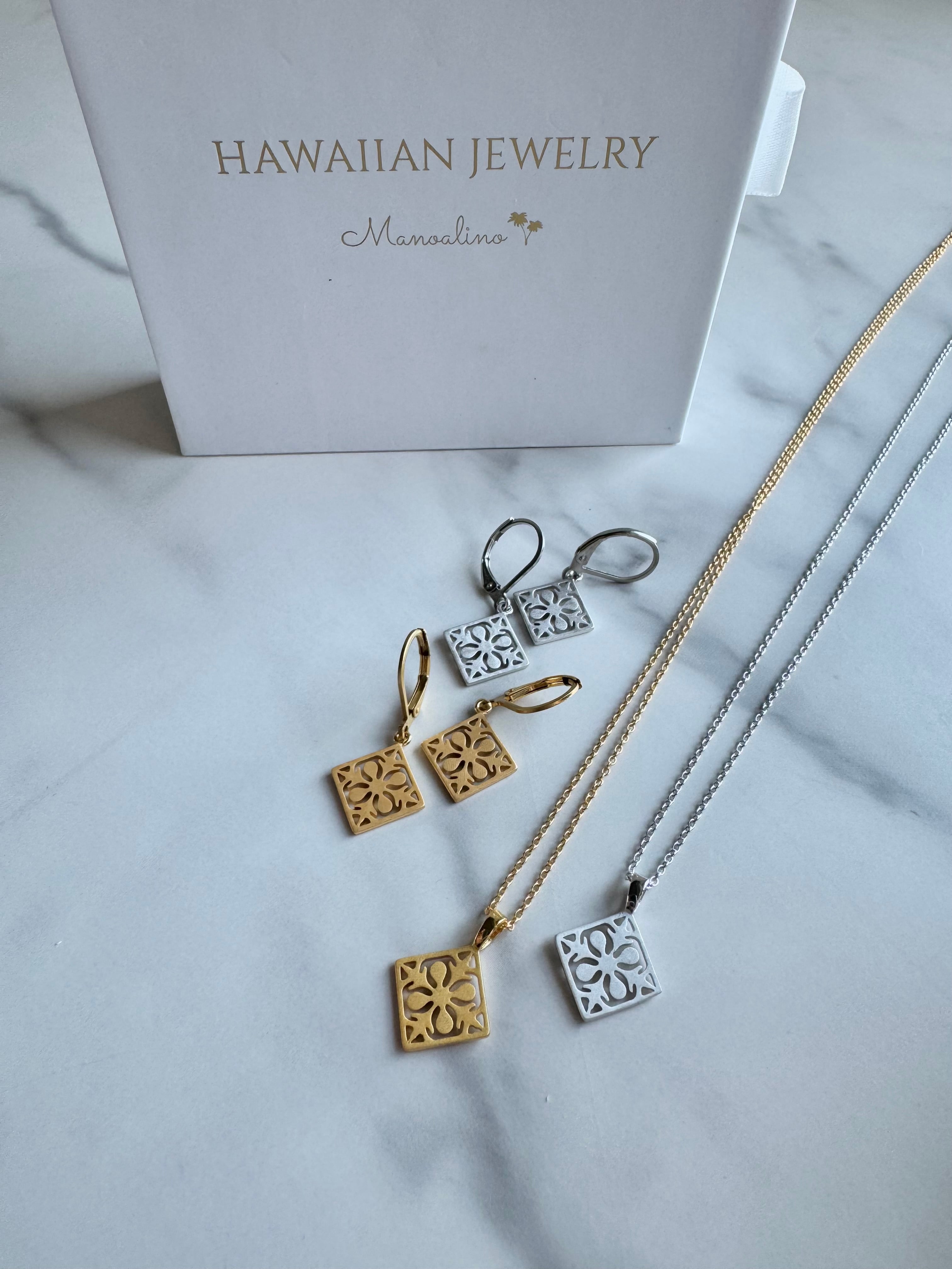 【Hawaii jewelry】ハワイ・ネックレス ハワイアンジュエリー ネックレス シルバー パイナップル 透かし