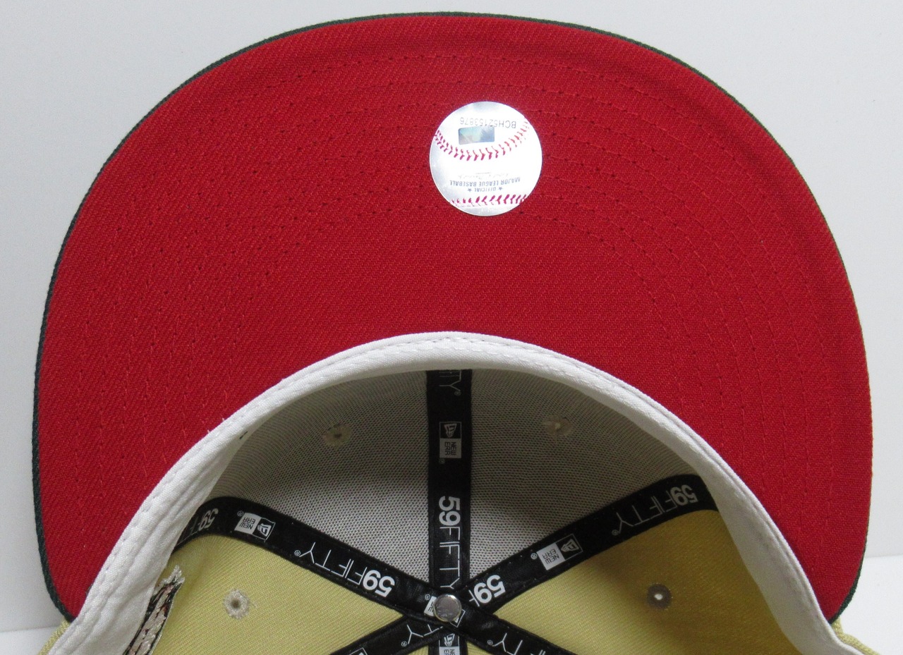 NEW ERA 59fifty  Cincinnati Reds 　シンシナティ・レッズ 　V-Gold×Dark Green