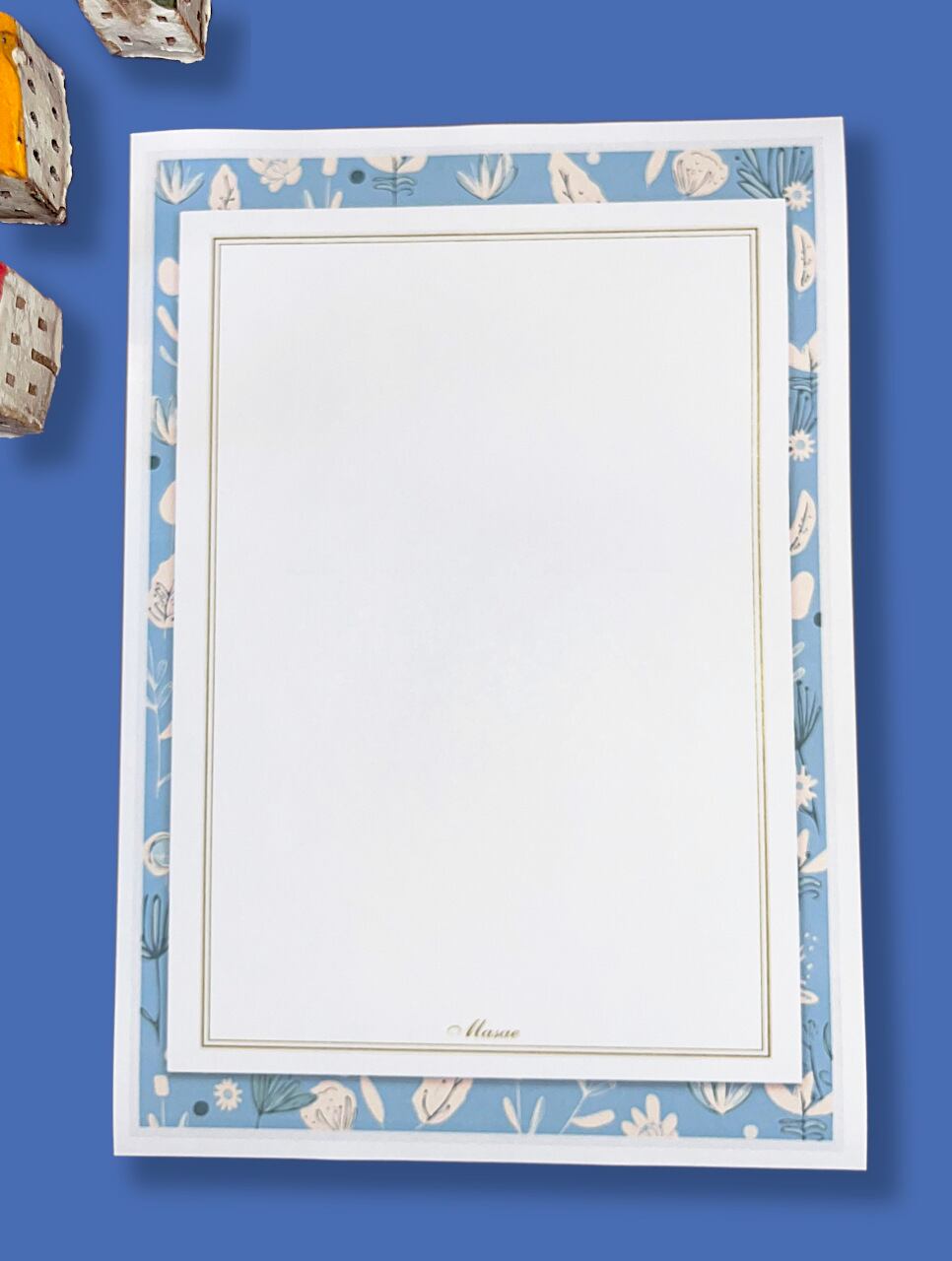 SL 北欧デザインレター・セット（レター8枚＆封筒4枚） | お名前入り