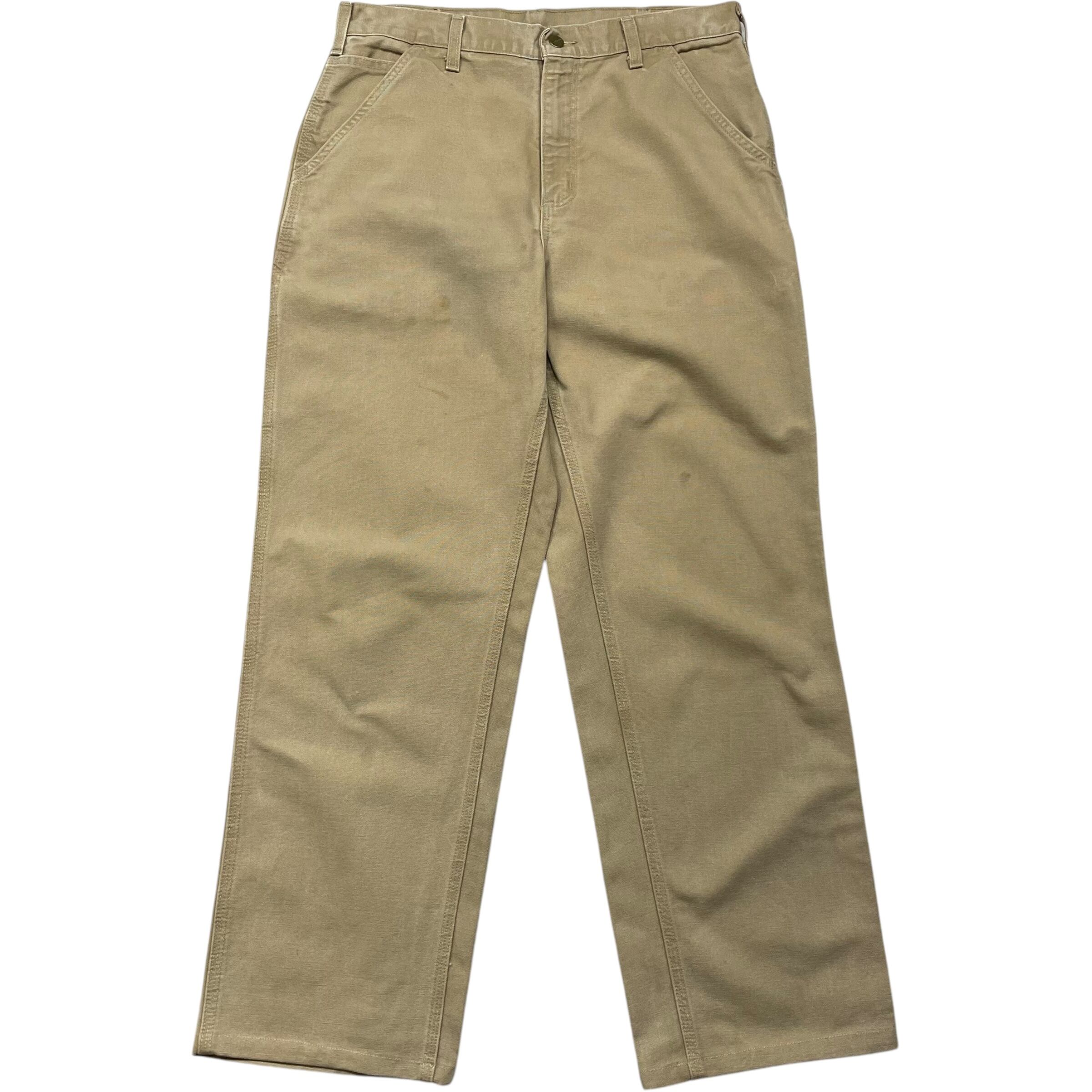 《実寸W34L31》Carhartt カーハート ペインターパンツ ワークパンツ ブラウン no.5086