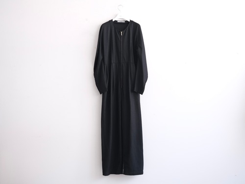 pelleq “ washed wool jumpsuit “ black