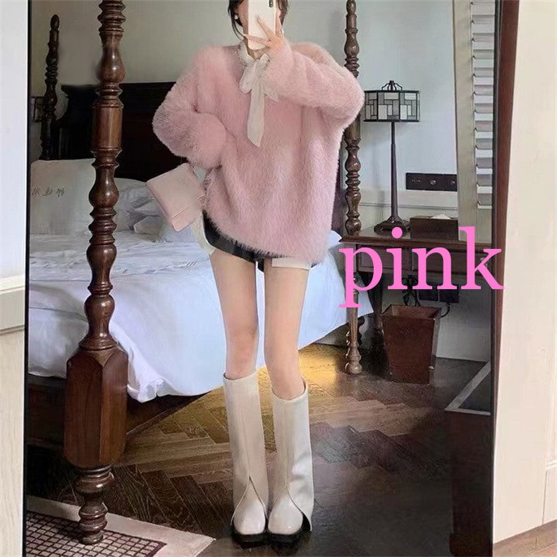 フェミニンファーニット シャギーニット もこもこニット モヘア フェミニンファーニット シャギーニット もこもこニット モヘア