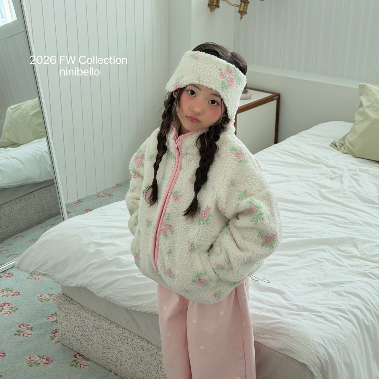 ニニベロ / ninibello / もこもこイヤーウォーマー / 韓国子供服 / キッズ / 26winter〖取寄〗*FREE*