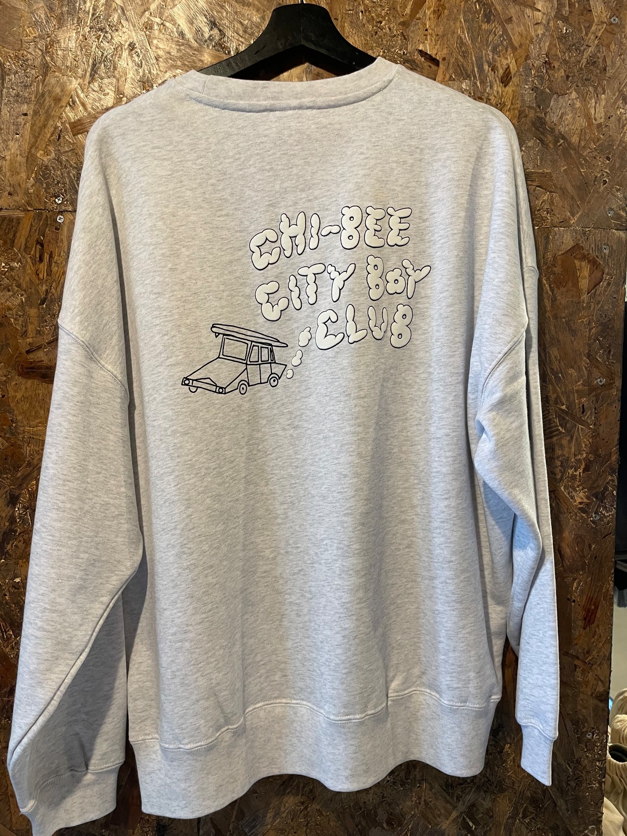 chi-bee スウェット SURF TRIP グレー