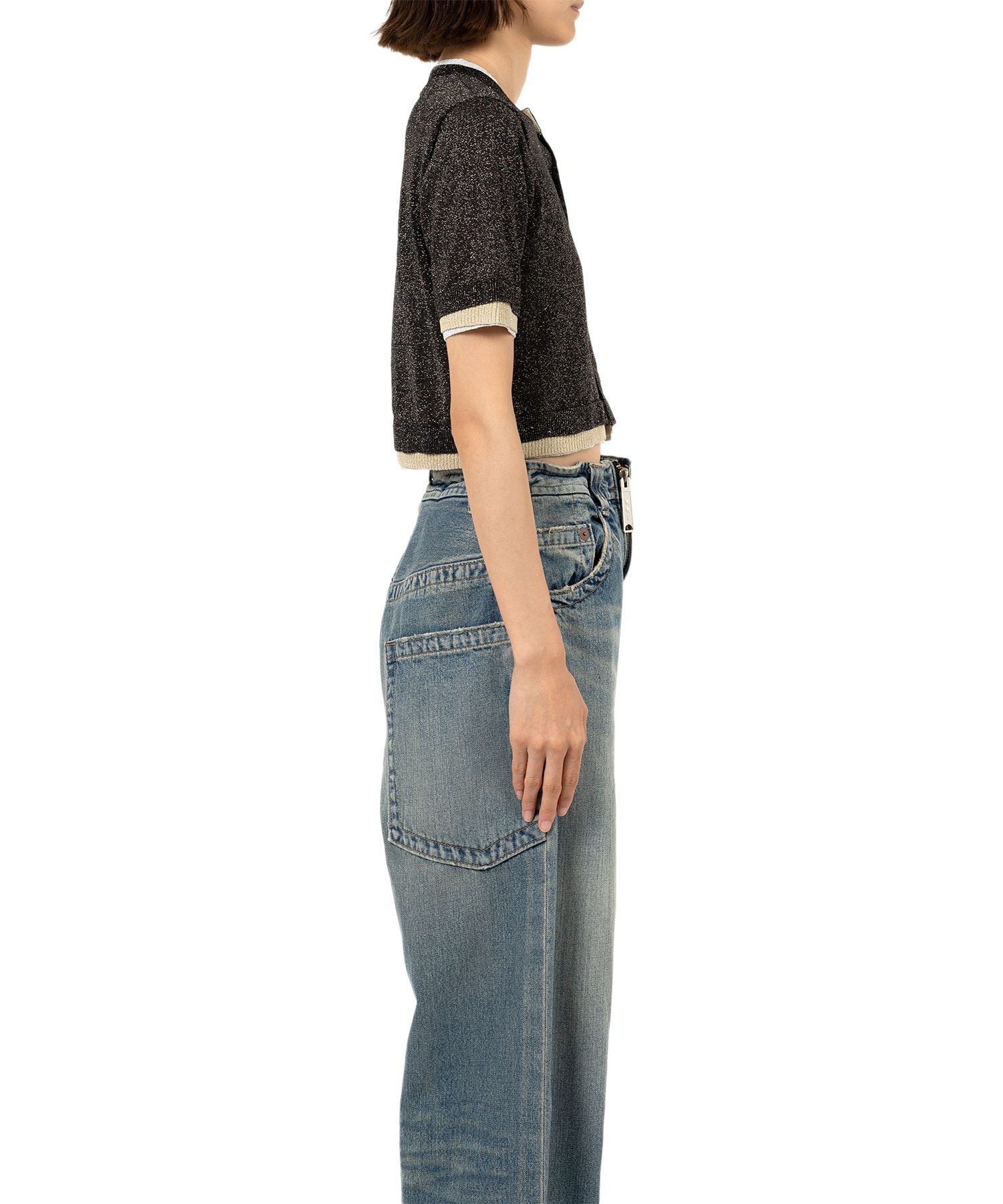 25SS】Maison MIHARA YASUHIRO ミハラヤスヒロ / LAYERED CARDIGAN