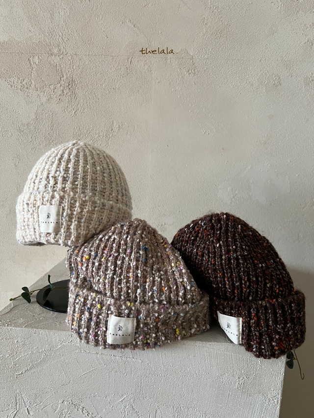 〚予約〛thelala Knitted hat <kids>