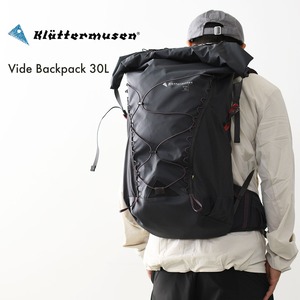 KLATTERMUSEN [クレッタルムーセン] Vide Backpack 30L [10587] ヴィーデ バックパック 30L・バックパック・ライトウェイトパック・トレッキング・ハイキング・アウトドア・MEN'S / LADY'S [2026SS]