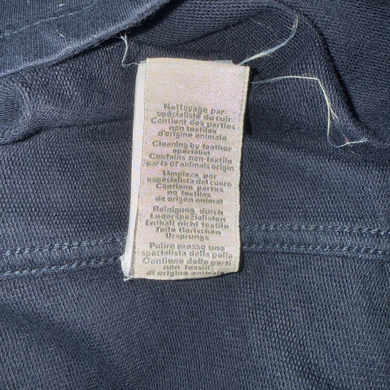 【Hermes】エルメス レザーホースワッペン クルーネック半袖Tシャツ(ブラック) M