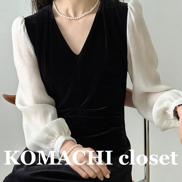 【送料無料】 パーティードレス ベルベット シアースリーブ ワンピース きれいめ ドレス 長袖 Vネック パフスリーブ 韓国 レディース オルチャン ワンピドレス 黒 Iライン ブラック ストレート デート ミモレ丈 ミモレ 襟なし セクシー 春 夏 入学式 入園式 卒業式 卒園式 20代 30代 上品 おしゃれ お洒落 オトナ女子 女子会 スカート スリム 二次会 誕生日 同窓会 エレガント スタイルアップ 結婚式 イベント 存在感 主役級 個性的 大人女子 大人可愛い 高級感 高見え きちんと