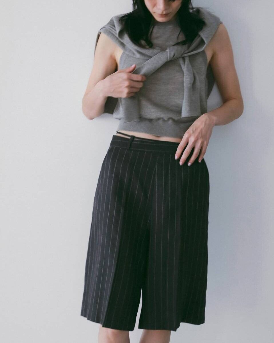 anuke(アンヌーク) Highgauge Sheer Cardigan | サウスオレンジ