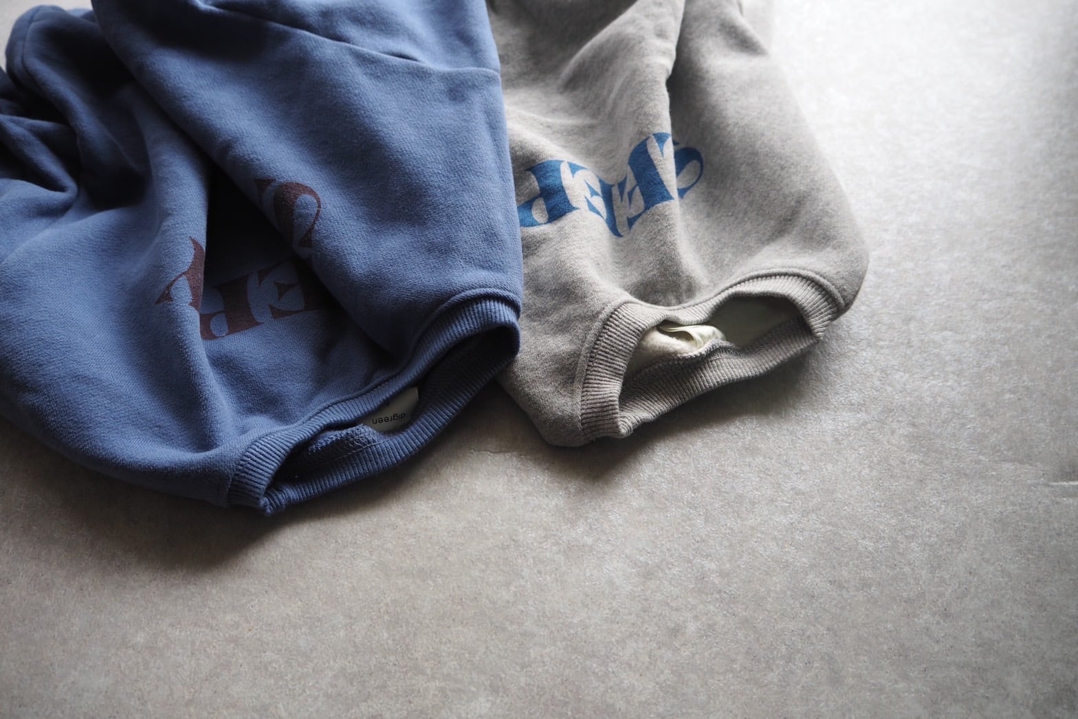 Digreen ディグリーン】 sleepyトレーナー(color:blue)【231101d