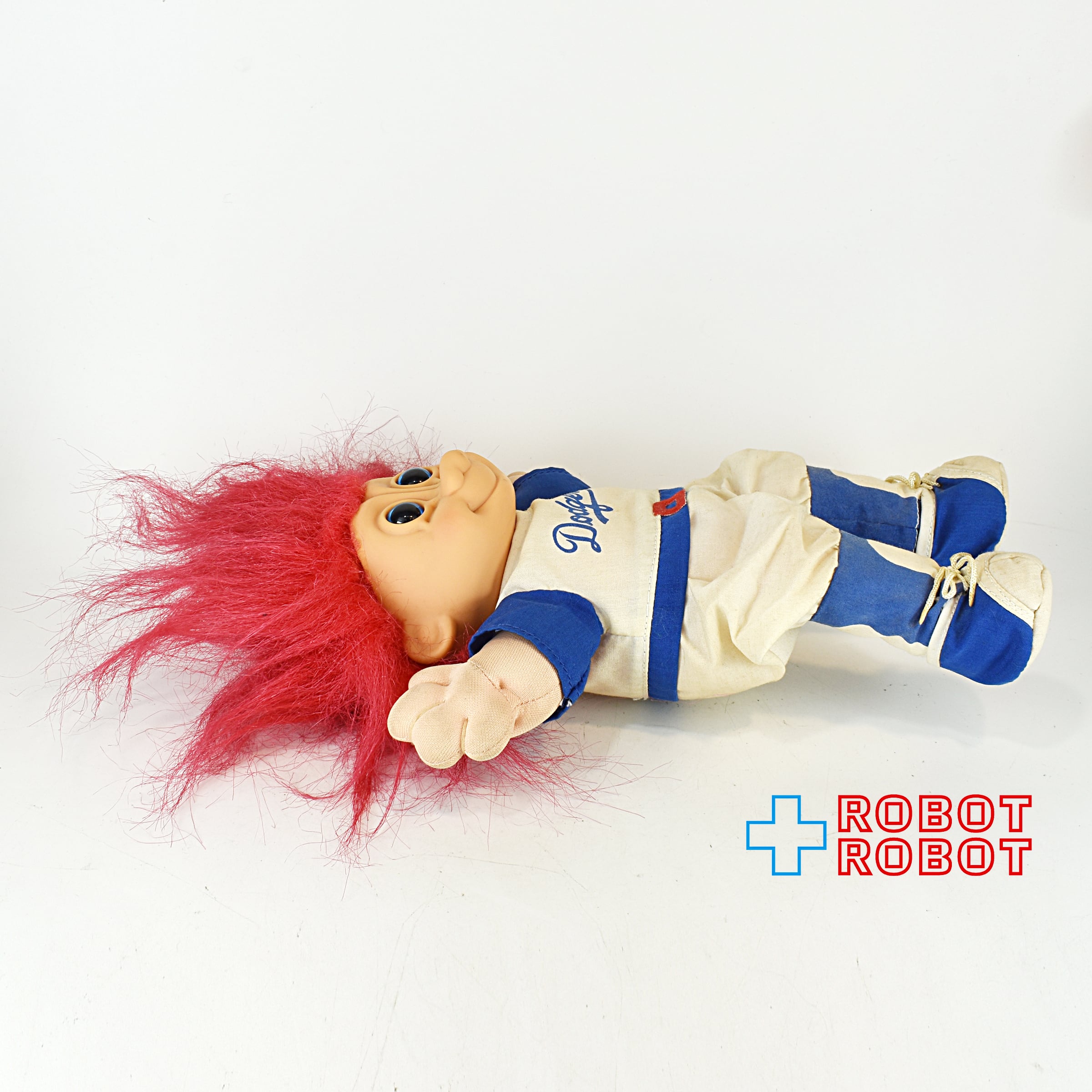 トロール 赤髪 ソフビドール ドジャーズ ユニフォーム | Pay ID