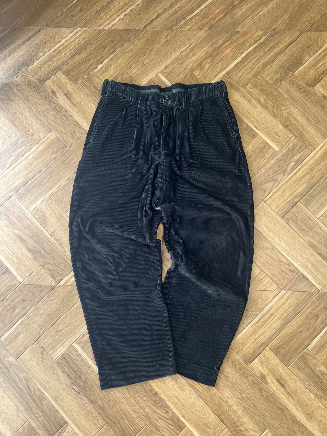 LLBean Black Corduroy