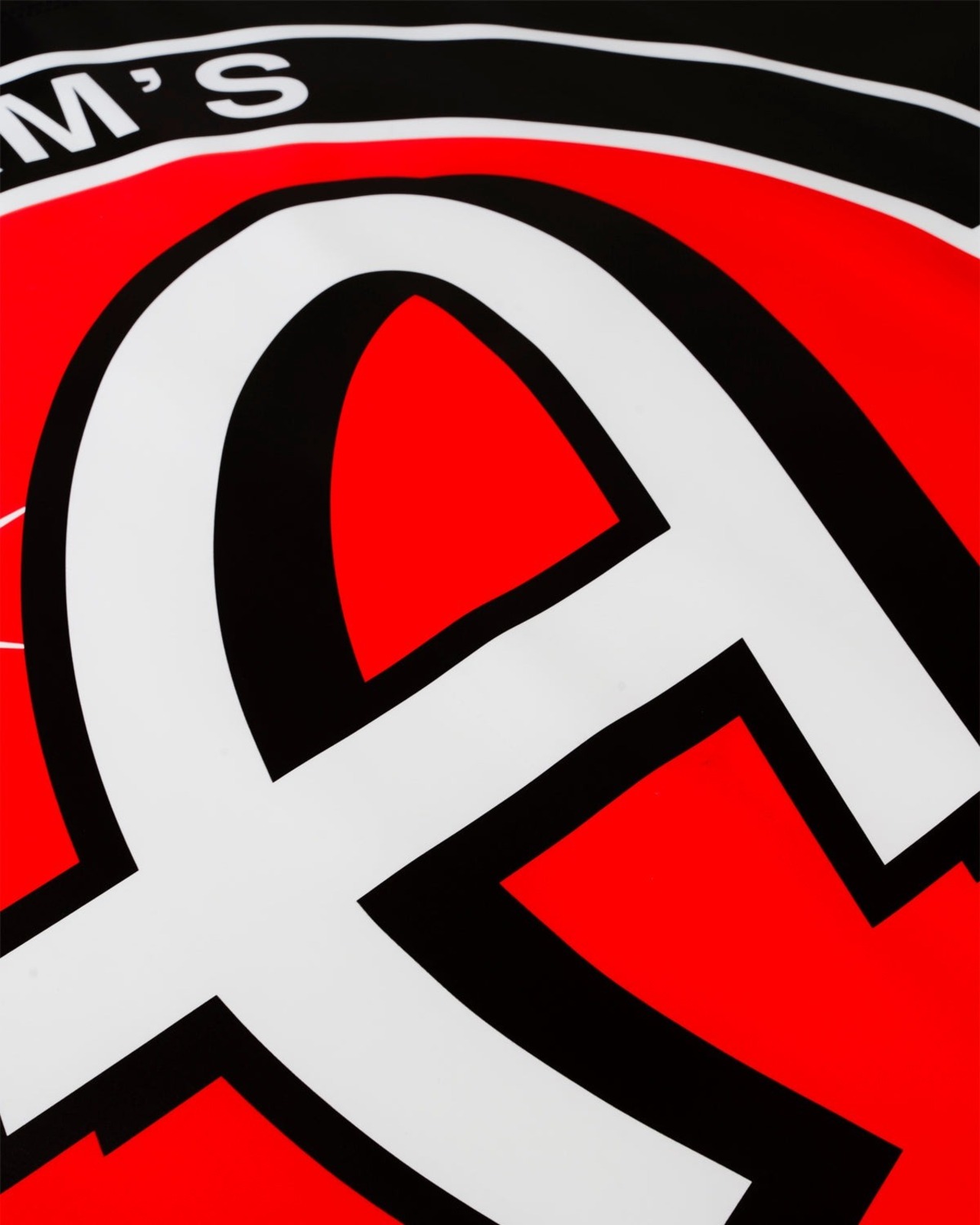 アダムスポリッシュ Adam's Garage Banner - Circle Logo | ガレージバナー