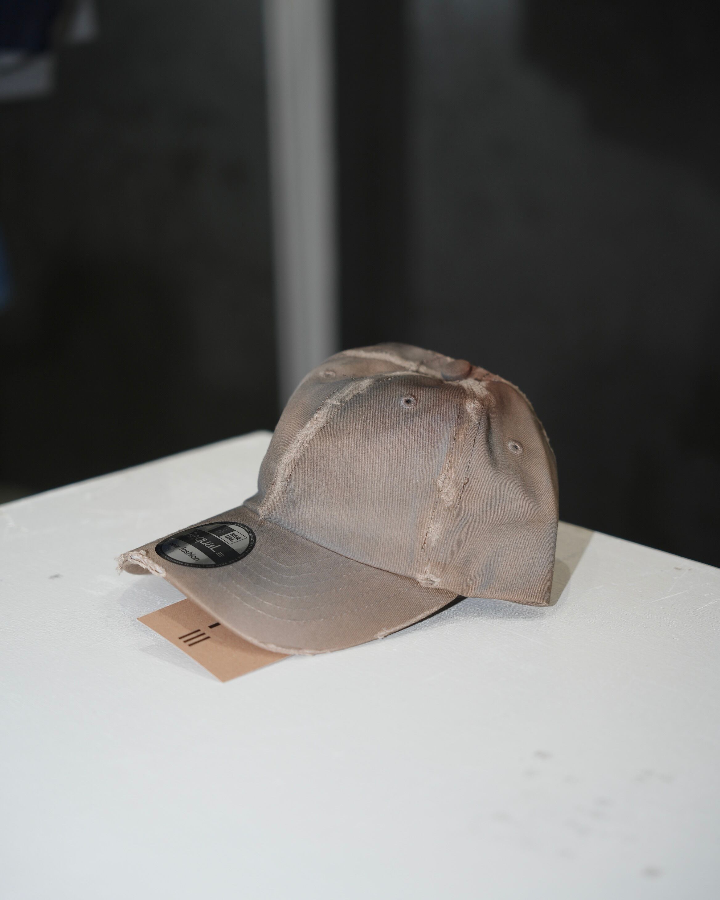 【 RequaL≡ 】damage cap / beige