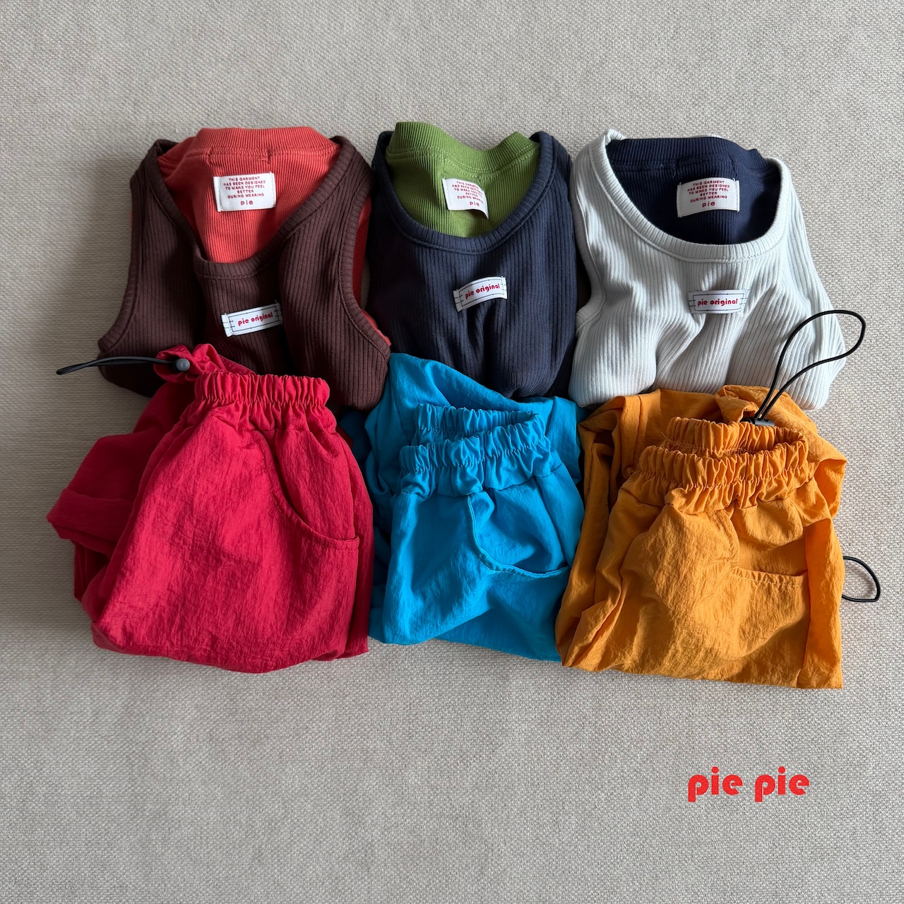 【取寄/韓国直送】pie 26/AU シリアルレイヤードタンクトップ|秋服|韓国子供服