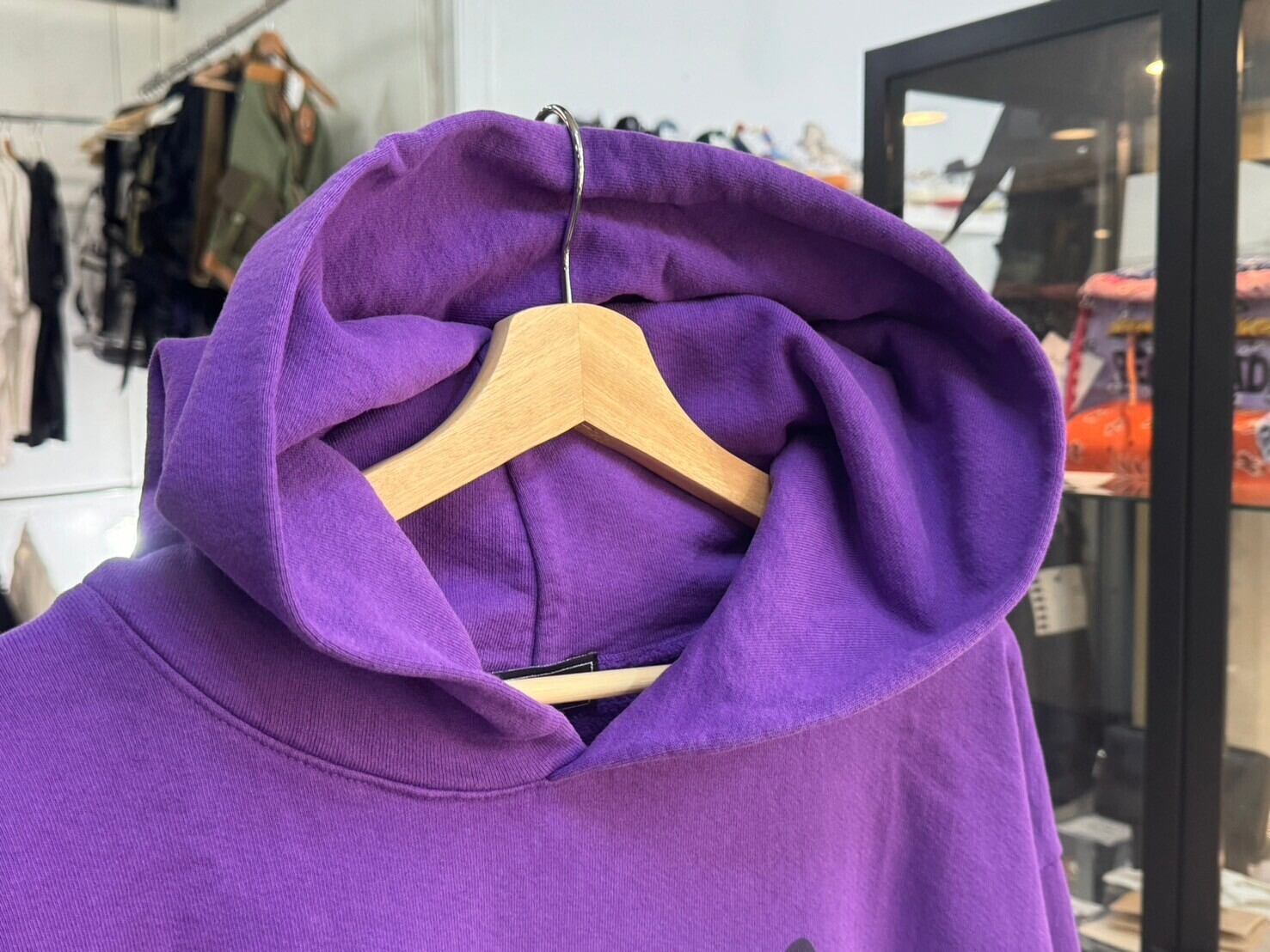 RARE PANTHER × VERDY RARE THINGS DONT LAST FOREVER HOODIE PURPLE 