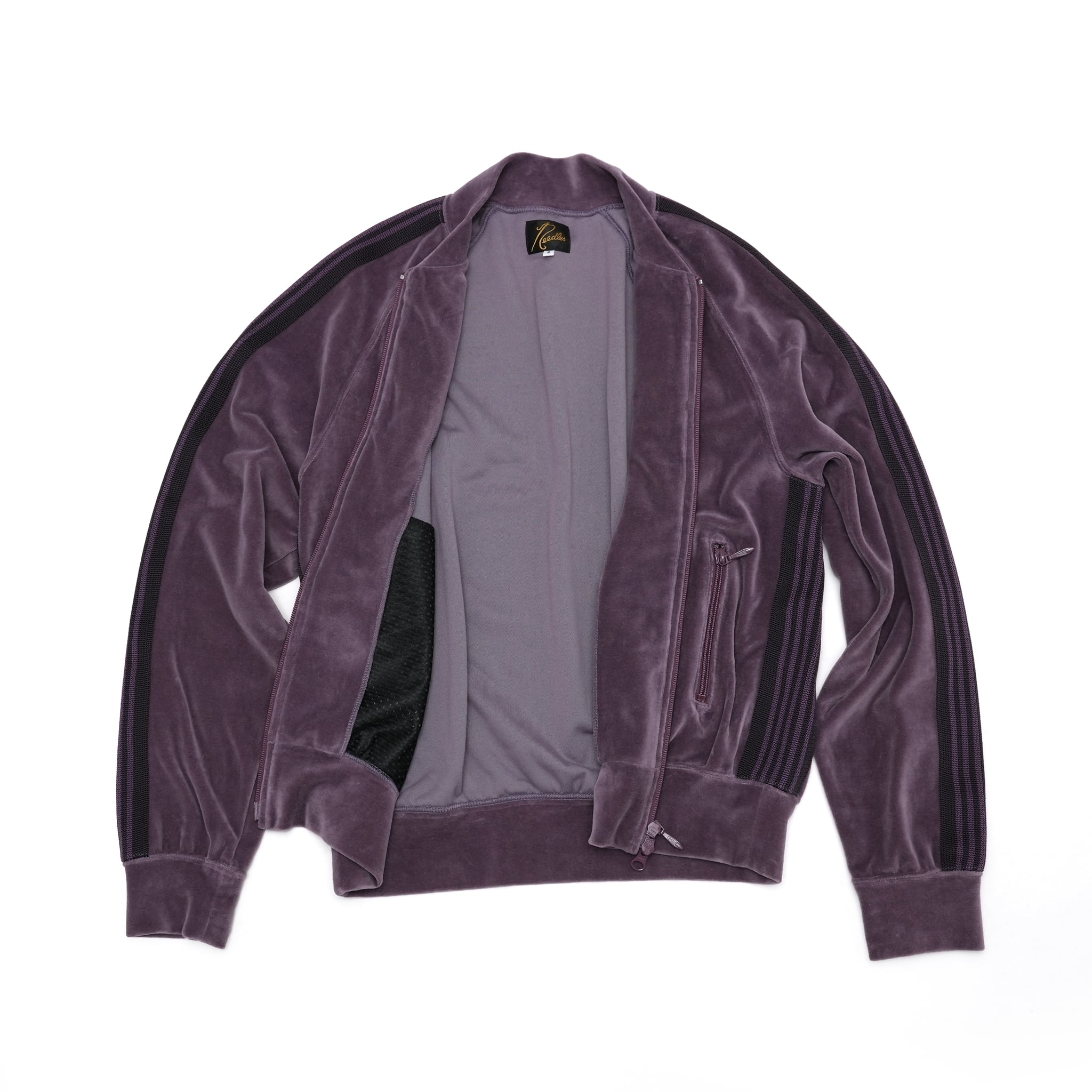 Needles ニードルズ / R.C TRACK JACET - C/PE VELOUR - Purple R.C  