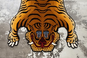 Tibetan Tiger Rug 《Lサイズ•ウール128》チベタンタイガーラグ