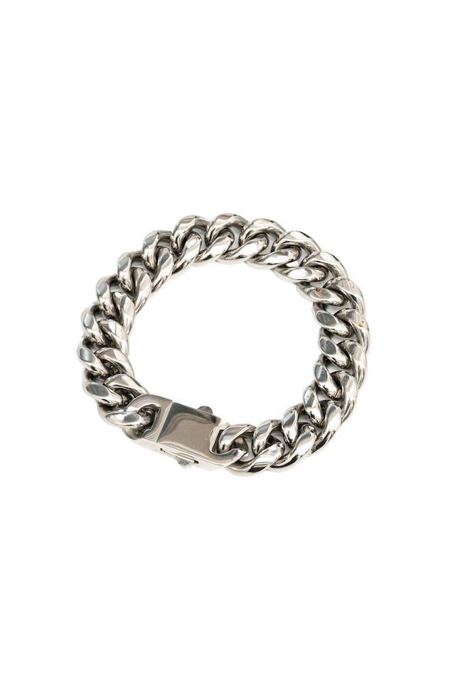 【cuban buckle bracelet】幅14mm