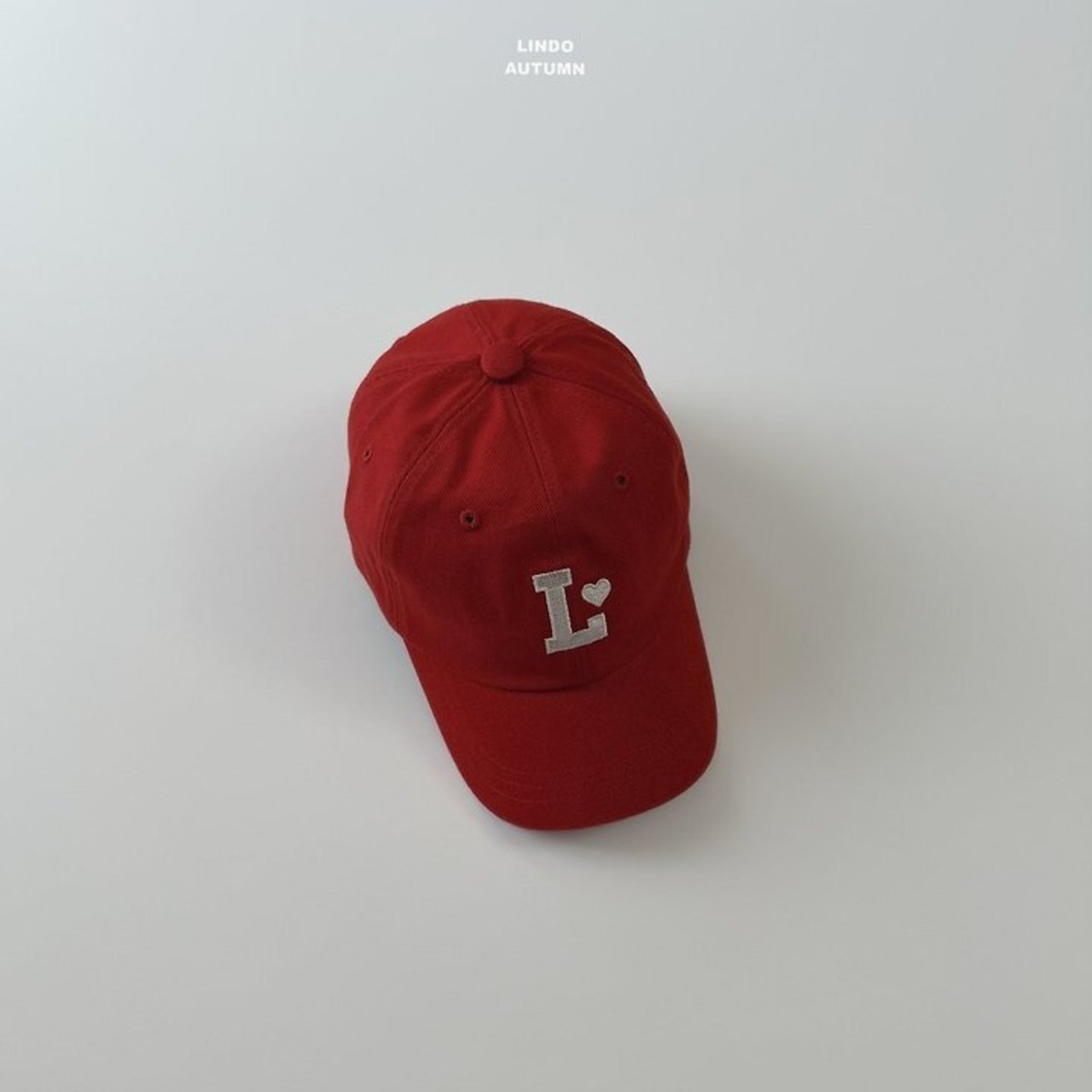 韓国子供服 / LINDO / Lロゴ ボールキャップ *free(頭囲 52cm)*