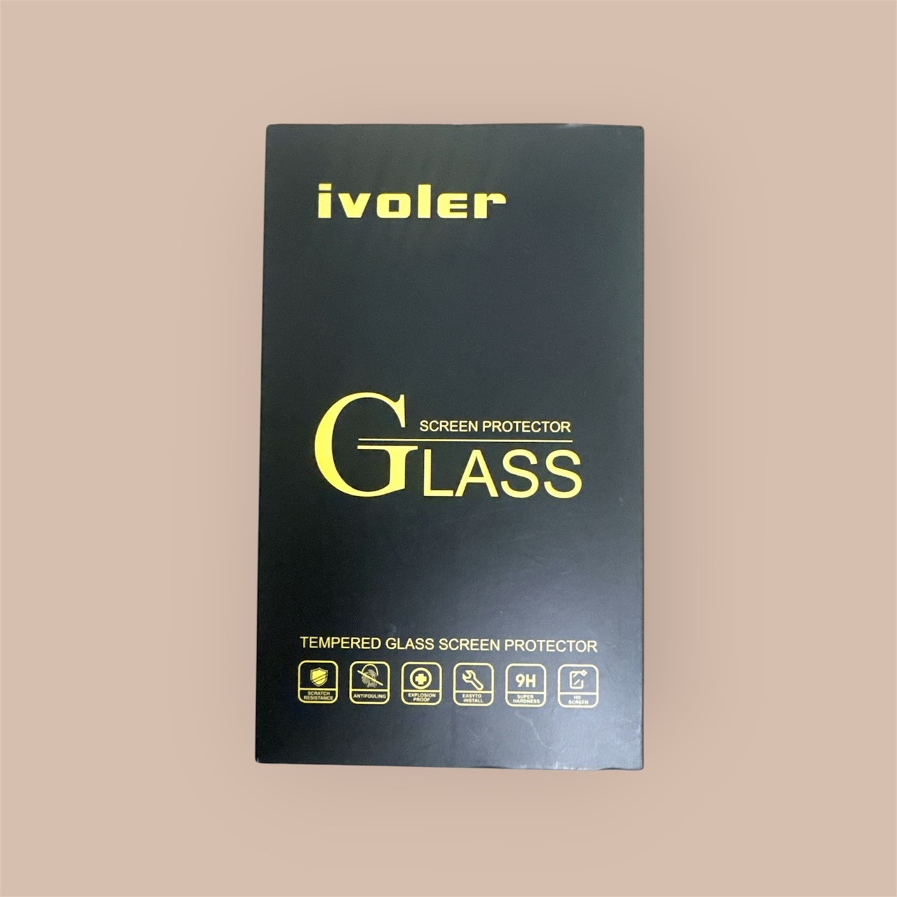 【未使用品】ivoler Nintendo Switch用 強化ガラス画面保護フィルム
