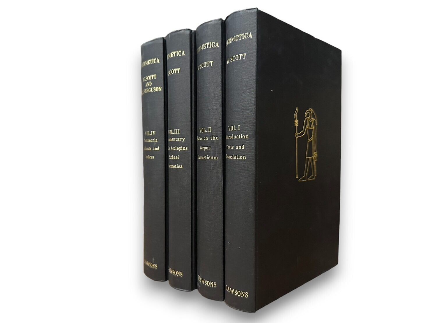 【SG030】【REPRINT】Hermetica : the ancient Greek and Latin writings which contain religious or philosophic teachings ascribed to Hermes Trismegistus(1968) / Walter Scott