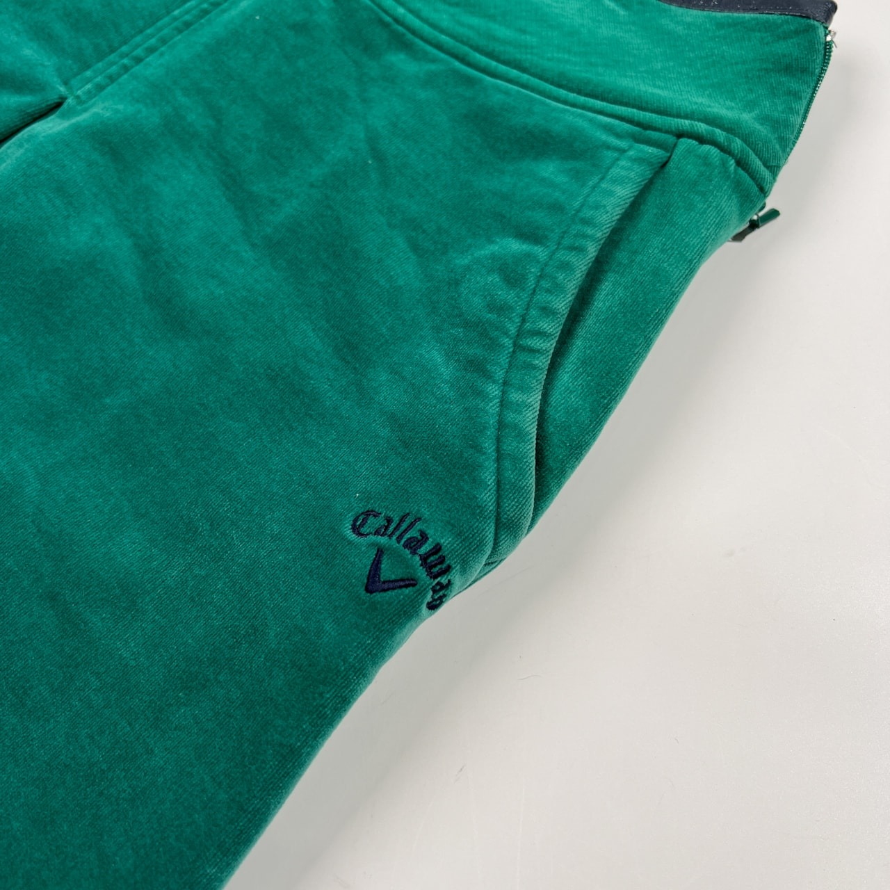 Callaway キャロウェイ ベロア系 タイト ミニ スカート ゴルフウェア サイズ S /グリーン系/レディース