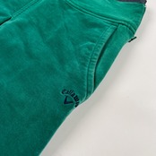 Callaway キャロウェイ ベロア系 タイト ミニ スカート ゴルフウェア サイズ S /グリーン系/レディース