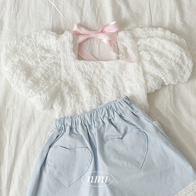 ラスト1 M【即納】<ninibello>  Blooming blouse