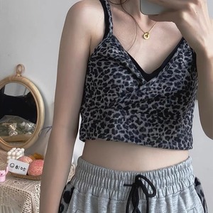 【予約】leopard print camisole