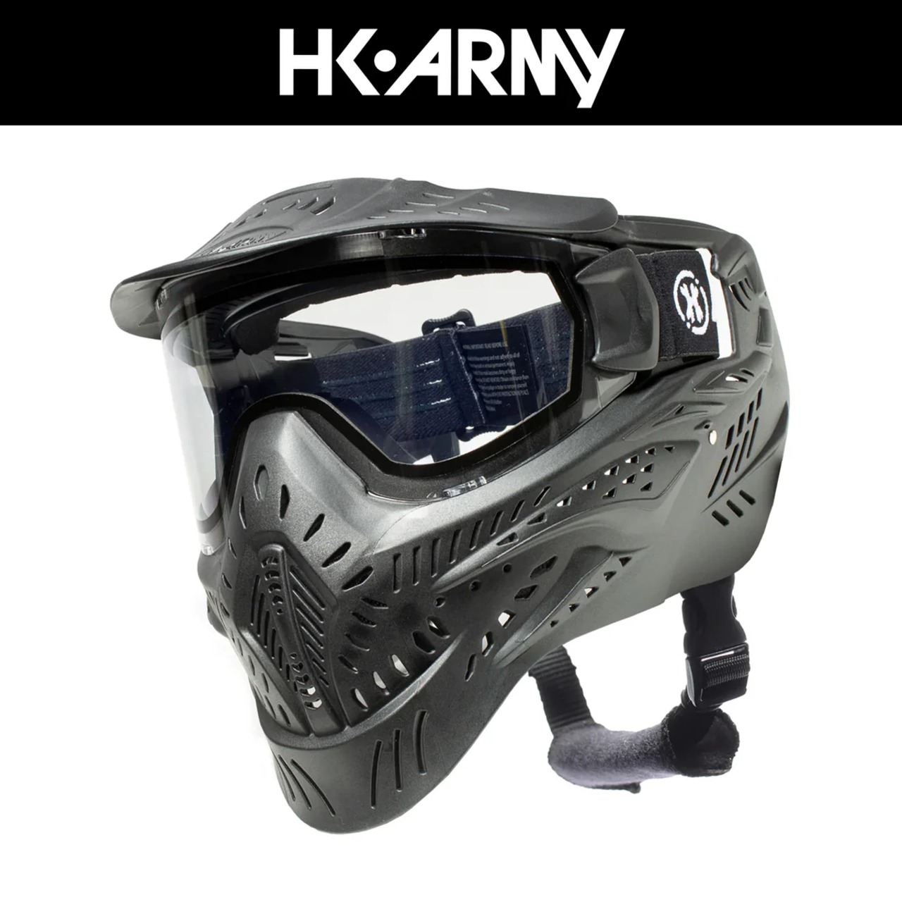 【HK army】HSTL Goggle - Black フェイスガード【ブラック】