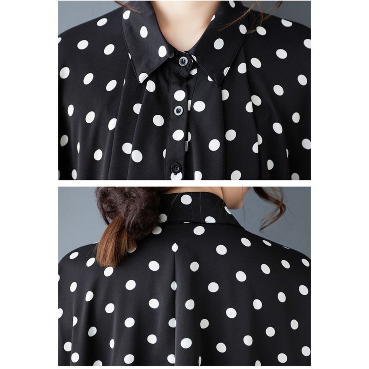 イレギュラーヘム チュニックシャツ  30102