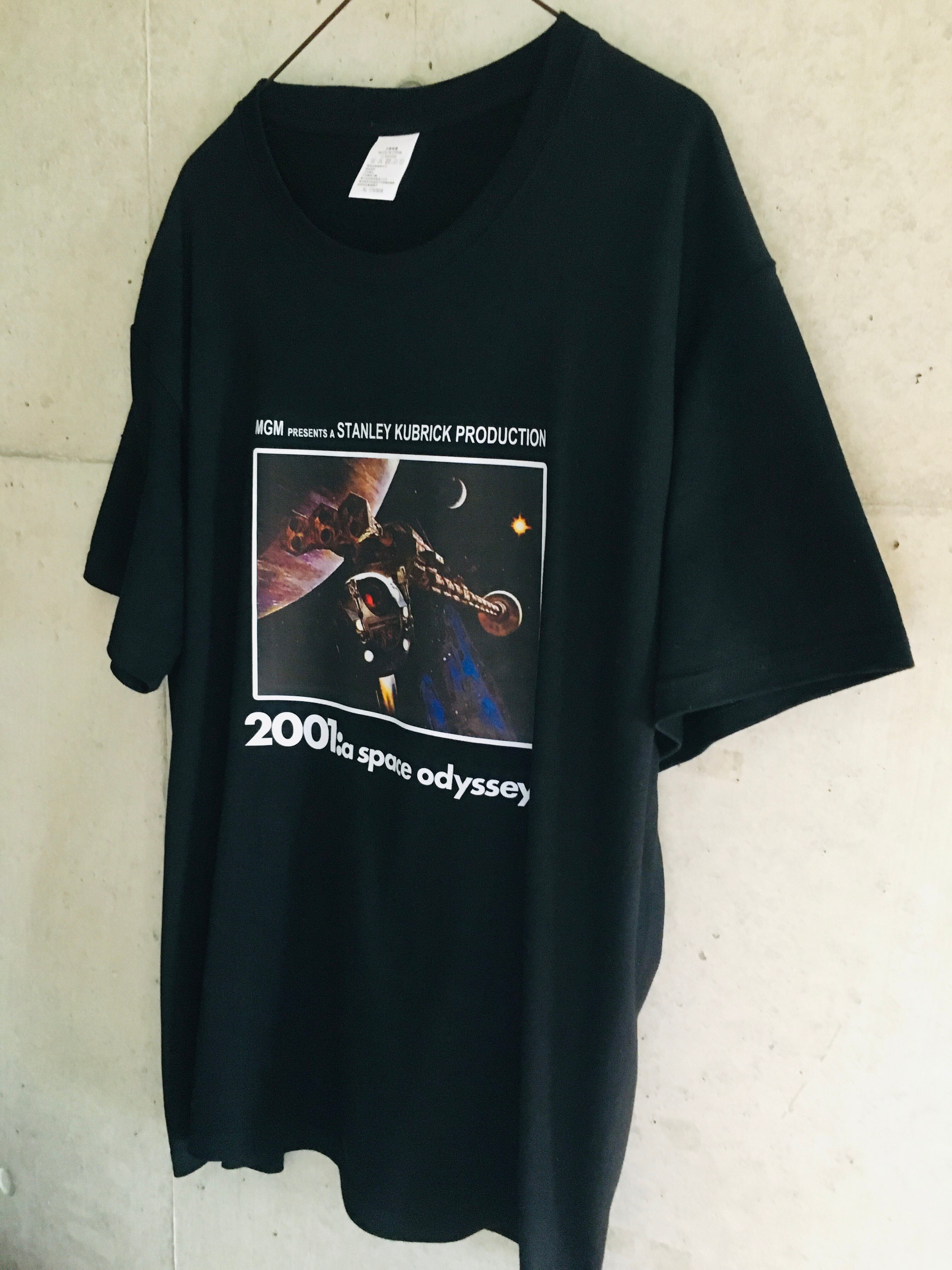 美品☆メンズXL☆送料無料！】2001年宇宙の旅 Tシャツ 半袖 ブラック
