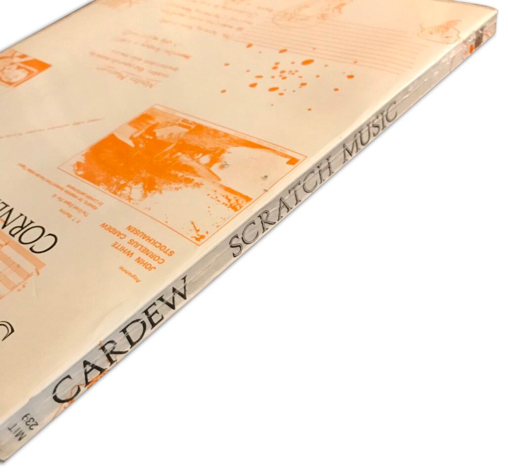 ＊BOOK＆レコード＊ CORNELIUS CARDEW ＆SCRATCH ORCHESTRA Le mariage de Chimère