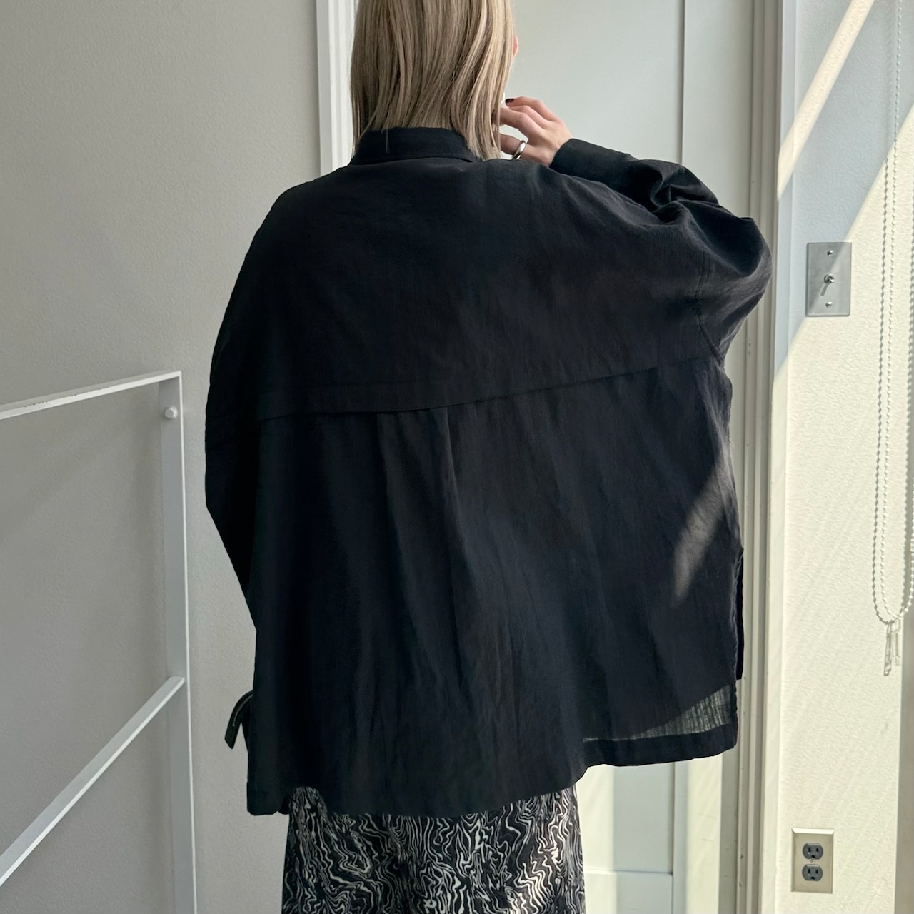 スプリングスラブワイドSH/ブラック