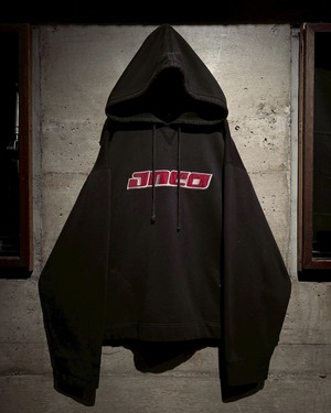 【Caka】 “JNCO” Logo Design Loose Pullover Hoodie