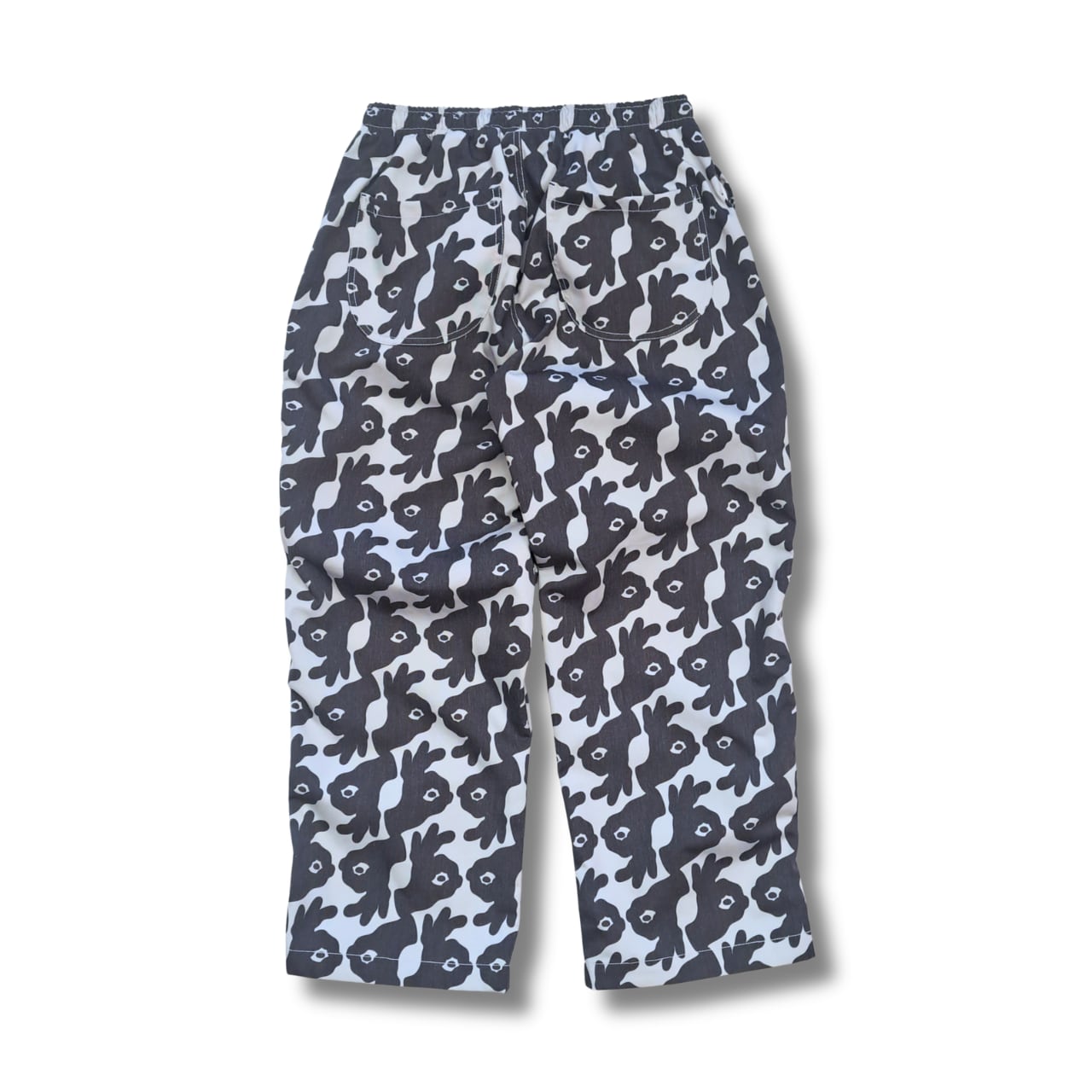 gym master - ハッピーペイントダックロングパンツ (hand sign)