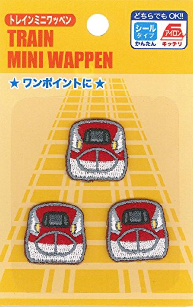 いろはism トレイン ミニワッペン 3枚入 E6 系 スーパーこまち TR503-TR605