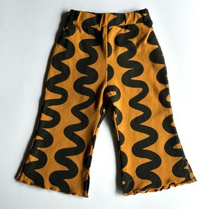 NeWo うねうねフレアパンツ【80-120cm】Brown